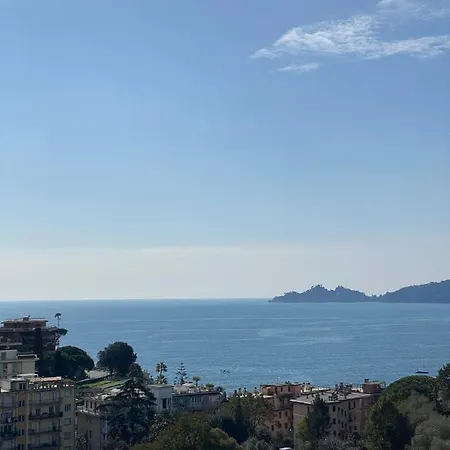 Grande Attico Con Vista Vicino Al Centro By Portofinovacanze Apartamento Rapallo