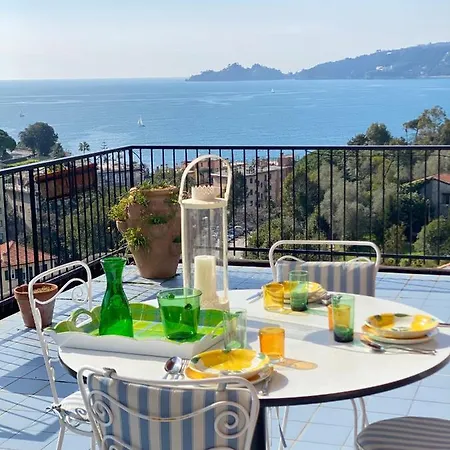 Grande Attico Con Vista Vicino Al Centro By Portofinovacanze * Rapallo