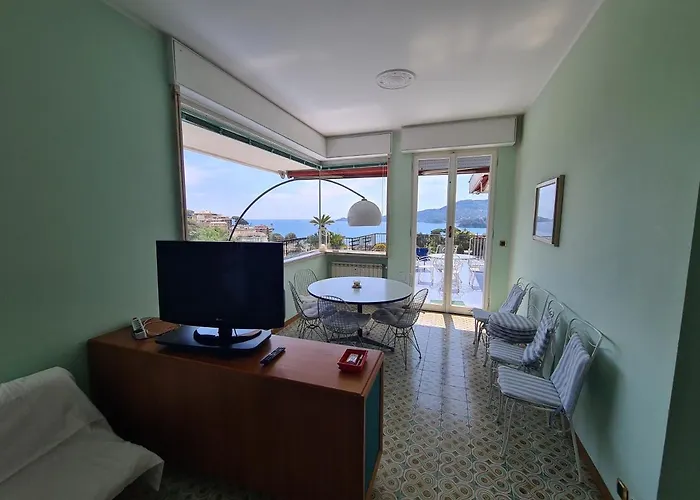 Grande Attico Con Vista Vicino Al Centro By Portofinovacanze Appartamento Rapallo