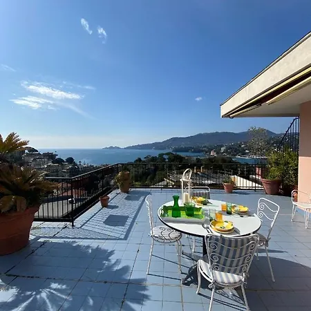 Grande Attico Con Vista Vicino Al Centro By Portofinovacanze 公寓 拉帕洛